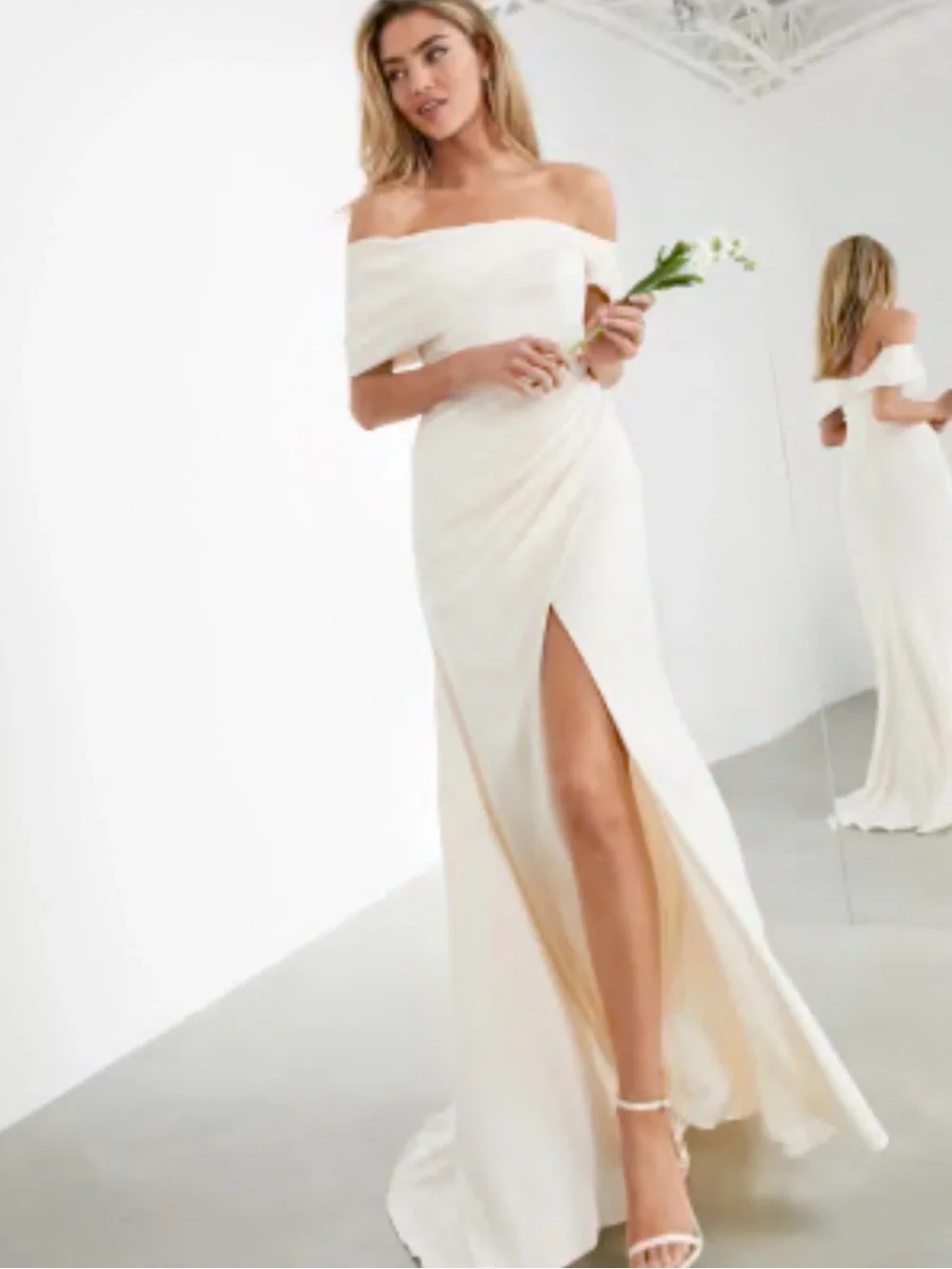 asos bridal dresses White Lace Wedding Dress Long Sleeve Asos Curve Bride Bride Dress Nice Long Sleeve ASOS Sophia Is a Charming Chiffon A ASOS | Dresses | Asos